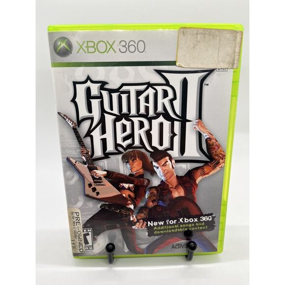 Guitar Hero II 2 Xbox 360 - Complete CIB - Tested - Picture 1 of 8